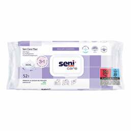Abbildung: Seni care maxi Feuchttücher 25x30 cm 52 St, Tücher PZN 15658538