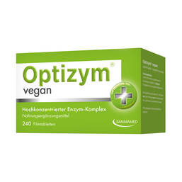 Abbildung: Optizym vegan Filmtabletten Filmtabletten, 240 St PZN 15731614
