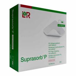 Abbildung: Suprasorb P PU-Schaumv.5x5 cm nicht klebend 10 St, Verband PZN 15735233
