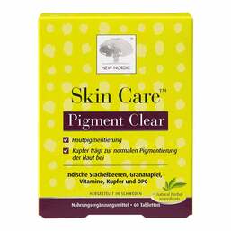 Abbildung: Skin Care Pigment Clear Tabletten 60 St, Tabletten PZN 15743126