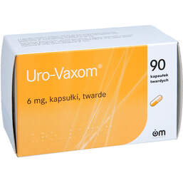 Abbildung: Uro-Vaxom 6 mg Hartkapseln 90 St, Hartkapseln PZN 15746969