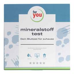 Abbildung: For You mineralstoff-Test Test, 1 St PZN 15747940