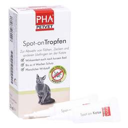 Abbildung: PHA Spot-on Tropfen für Katzen Tropfen, 2X1.5 ml PZN 15782215