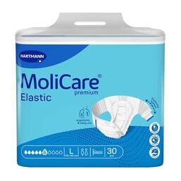 Abbildung: Molicare Premium Elastic Slip 6 Tropfen Größe L 30 St PZN 15783686
