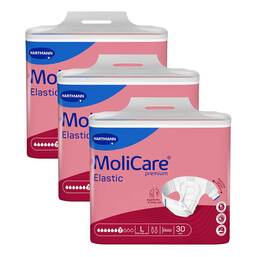 Abbildung: Molicare Premium Elastic Slip 7 Tropfen Größe L 3X30 St PZN 15783781