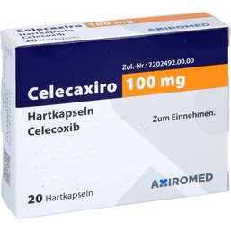 Abbildung: Celecaxiro 100 mg Hartkapseln 20 St, Hartkapseln PZN 15784177