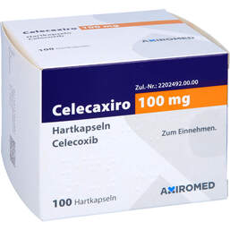 Abbildung: Celecaxiro 100 mg Hartkapseln 100 St, Hartkapseln PZN 15784208