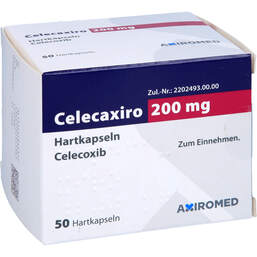 Abbildung: Celecaxiro 200 mg Hartkapseln 50 St, Hartkapseln PZN 15784237