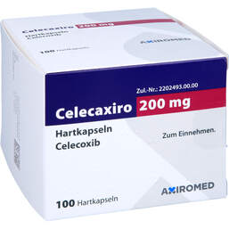 Abbildung: Celecaxiro 200 mg Hartkapseln 100 St, Hartkapseln PZN 15784243