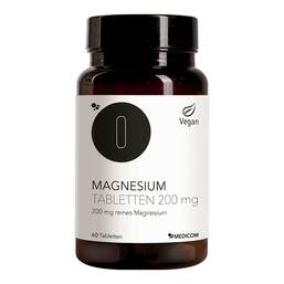 Abbildung: Magnesium Tabletten 200 mg 60 St, Tabletten PZN 15784823