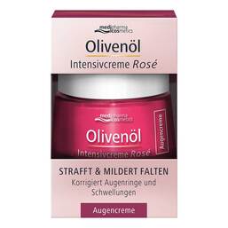 Abbildung: Olivenöl Intensivcreme Rose Augencreme 15 ml, Augencreme PZN 15816606