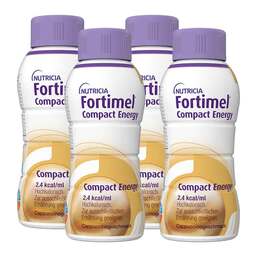 Abbildung: Fortimel Compact Energy Cappuccino 4X300 ml, Flüssigkeit PZN 15817066