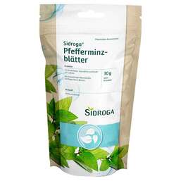Abbildung: Sidroga® Pfefferminzblätter loser Arzneitee Tee, 30 g PZN 15821122