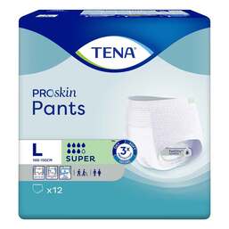 Abbildung: TENA Pants Super L Einweghosen bei Inkontinenz 12 St PZN 15822191