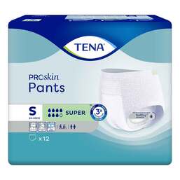 Abbildung: TENA Pants Super S Einweghosen bei Inkontinenz 12 St PZN 15822268