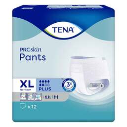 Abbildung: TENA Pants Plus XL Einweghosen bei Inkontinenz 12 St PZN 15822328