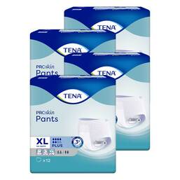Abbildung: TENA Pants Plus XL Einweghosen bei Inkontinenz 4X12 St PZN 15822334