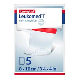 Abbildung: Leukomed® T skin sensitive 8x10 cm Pflaster, 5 St PZN 15862931