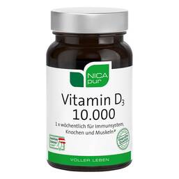 Abbildung: Nicapur Vitamin D3 10.000 Kapseln 60 St, Kapseln PZN 15863385