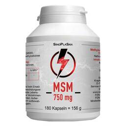 Abbildung: MSM 750 mg Mono 99,9% Kapseln Kapseln, 180 St PZN 15864166