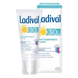 Abbildung: Ladival Sonnenschutz Gesicht Fluid matt.LSF 30 Creme, 50 ml PZN 15864189