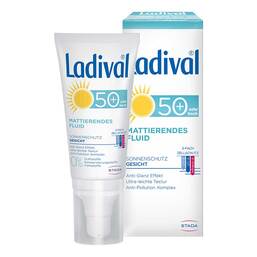 Abbildung: Ladival Sonnenschutz Gesicht Fluid matt.LSF 50 + Creme, 50 ml PZN 15864195