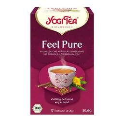 Abbildung: Yogi Tea Feel Pure Bio Teebeutel 17X1.8 g, Filterbeutel PZN 15867621