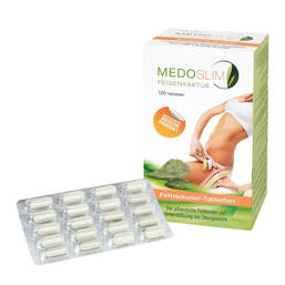 Abbildung: Medoslim Feigenkaktus Tabletten Tabletten, 120 St PZN 15869815