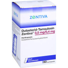 Abbildung: Dutasterid-Tamsulosin Zentiva 0,5 mg / 0,4 mg Hartk. 90 St, Hartkapseln PZN 15869867