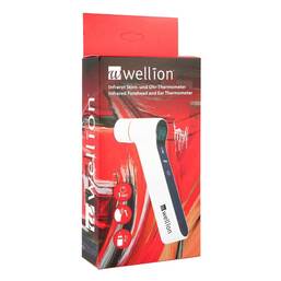 Abbildung: Wellion® Infrarot Stirn- und Ohr-Thermometer 1 St PZN 15870014
