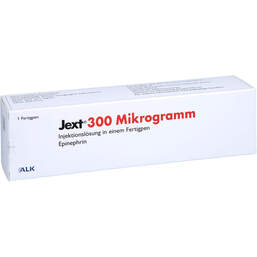 Abbildung: Jext 300 Mikrogramm Injektionslösung in einem Fertigpen 1 St, Injektionslösung in einem Fertigpen PZN 15877855