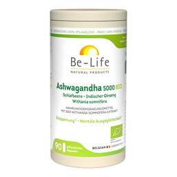 Abbildung: Ashwagandha 5000 Bio Kapseln 90 St, Kapseln PZN 15879647