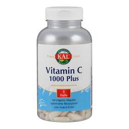 Abbildung: Vitamin C 1000 Plus Retardtabletten Retard-Tabletten, 250 St PZN 15880343