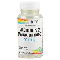 Abbildung: Vitamin K2 Menaquinon-7 50 µg Kapseln 30 St, Kapseln PZN 15880366