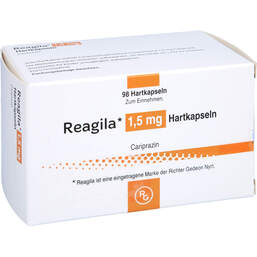 Abbildung: Reagila 1,5 mg Hartkapseln 98 St, Hartkapseln PZN 15884393