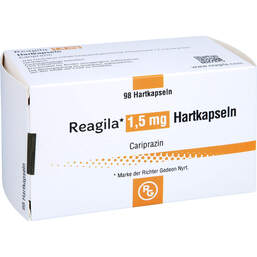 Abbildung: Reagila 1,5 mg Hartkapseln 98 St, Hartkapseln PZN 15885406