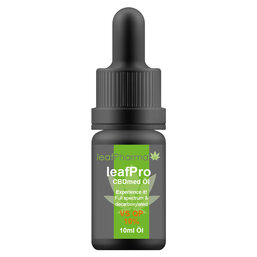 Abbildung: Leafpro Cbdmed Öl VS QP 10% Tropfen zum Einnehmen, 10 ml PZN 15886050