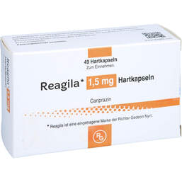 Abbildung: Reagila 1,5 mg Hartkapseln 49 St, Hartkapseln PZN 15890330