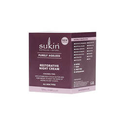 Abbildung: Sukin Purely Ageless restorative night Cream Creme, 120 ml PZN 15894262