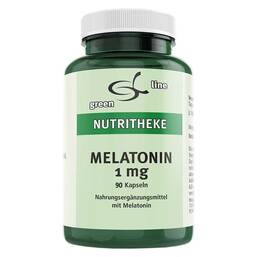 Abbildung: Melatonin 1 mg Kapseln 90 St, Kapseln PZN 15894925