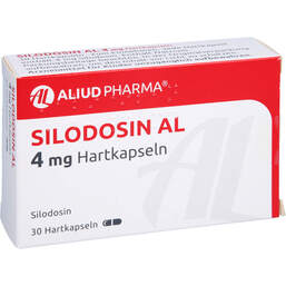 Abbildung: Silodosin AL 4 mg Hartkapseln 30 St, Hartkapseln PZN 15895758
