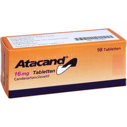 Abbildung: Atacand 16 mg Tabletten 98 St, Tabletten PZN 15993900