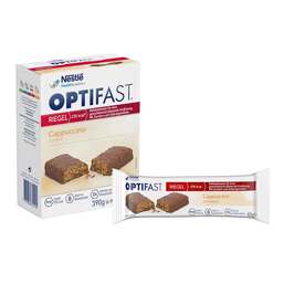 Abbildung: Optifast Riegel Cappuccino 6X65 g PZN 15996525