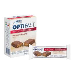 Abbildung: Optifast Riegel Himbeere-Kirsche 6X65 g PZN 15996531
