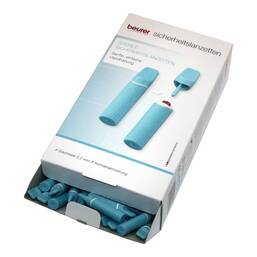 Abbildung: Beurer Sicherheitslanzetten steril 28 G 2,2 mm 100 St, Lanzetten PZN 15996554