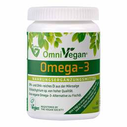 Abbildung: Omnivegan Omega-3 Kapseln Kapseln, 60 St PZN 15999392