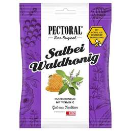 Abbildung: Pectoral Salbei Waldhonig Bonbons Beutel Bonbons, 72 g PZN 16006660
