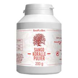Abbildung: Sango Koralle naturrein Pulver 200 g, Pulver PZN 16006743