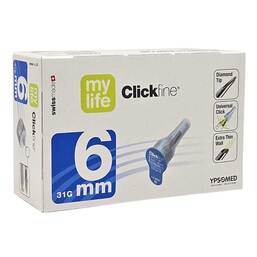 Abbildung: Mylife Clickfine Pen-Nadeln 6 mm 100 St, Kanüle PZN 16007145