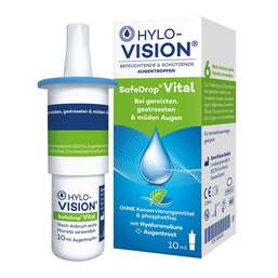 Abbildung: Hylo-Vision Safedrop Vital Augentropfen Augentropfen, 10 ml PZN 16009581